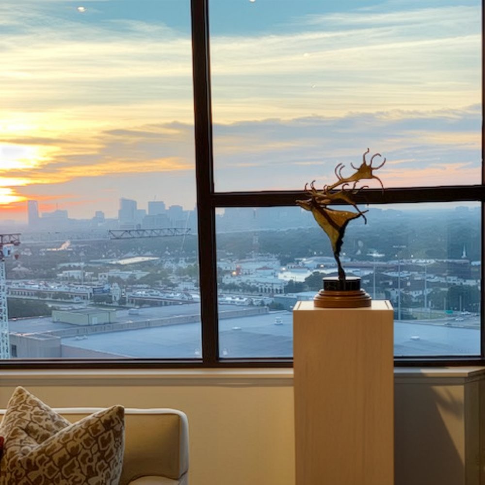 Flush Top Natural Wood Pedestals - Image 2