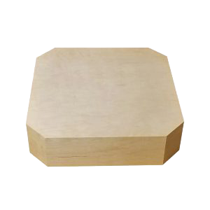 Natural Wood Polygon Viewing Platforms