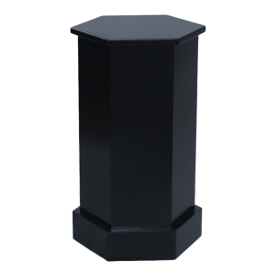 Traditional Lacquer Hexagon Pedestals